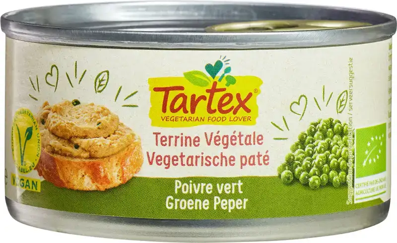Vegan paté groene peper 125 g