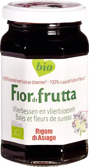 Vlierbessen vlierbloesem fruitbeleg 250 g