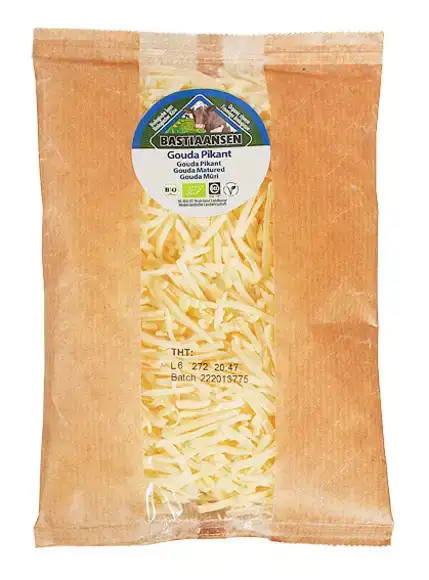 Pikante geraspte kaas