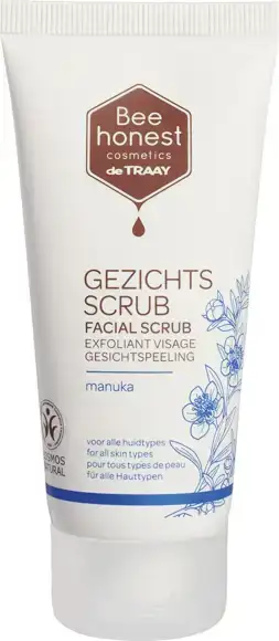 Gezichtsscrub manuka - alle huidtypes