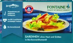 Sardines zonder huid en graten