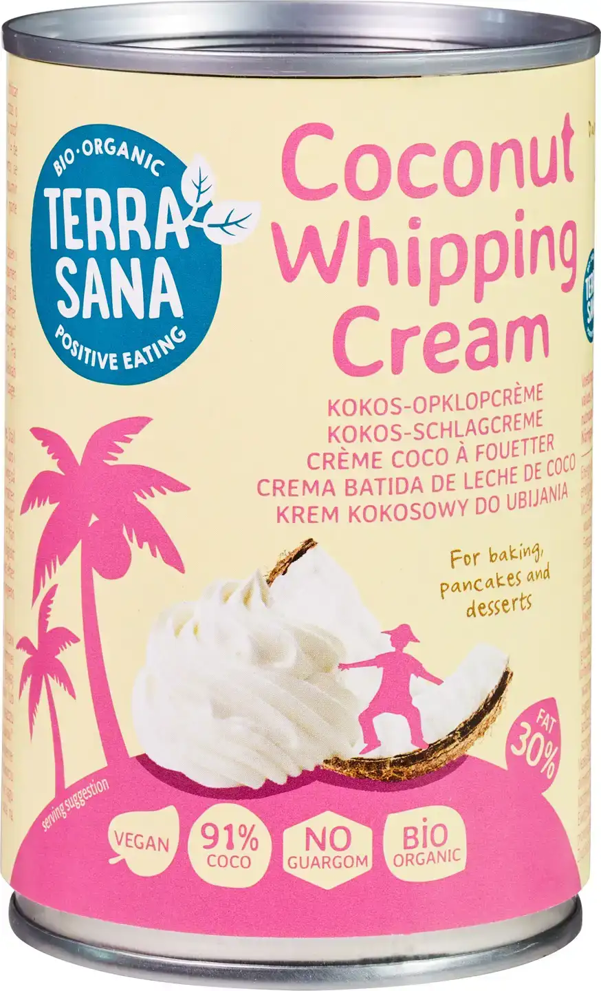 Coconut whipping cream