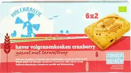 Haverkoeken cranberry