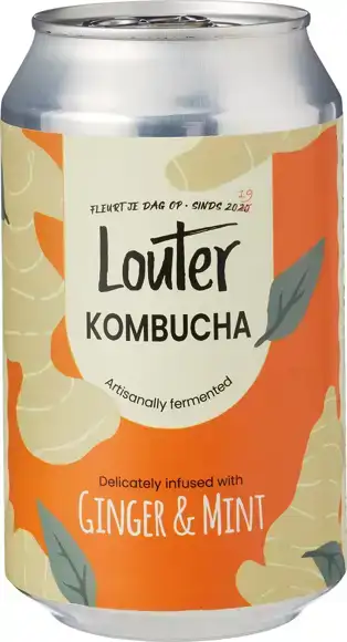 Kombucha ginger & mint