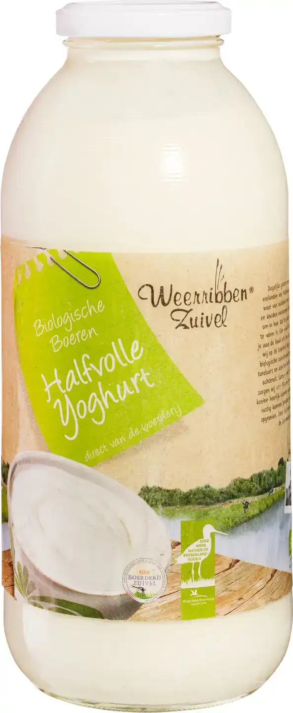 Halfvolle yoghurt