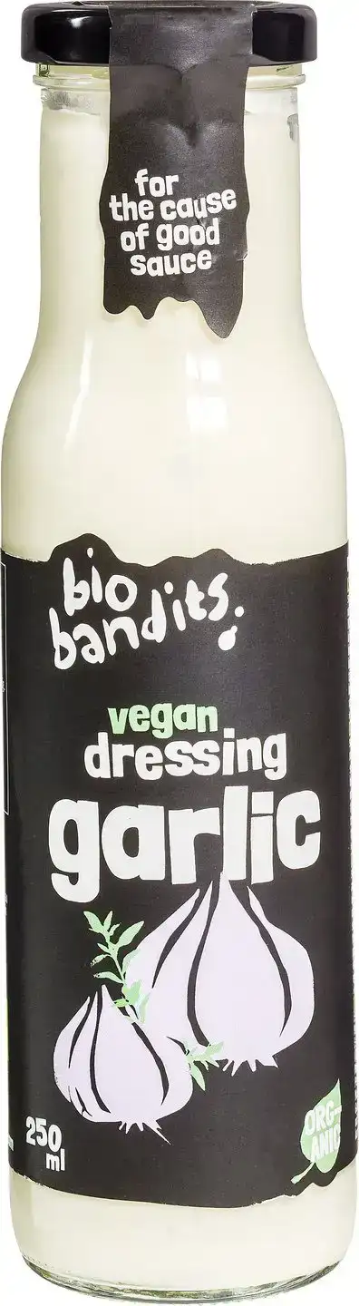 Vegan knoflook dressing