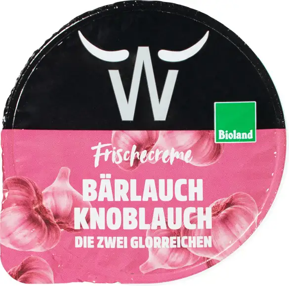 Verse roomkaas knoflook-daslook