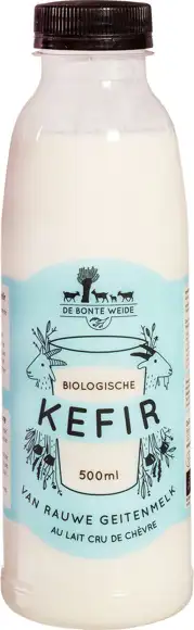 Rauwmelkse geitenkefir