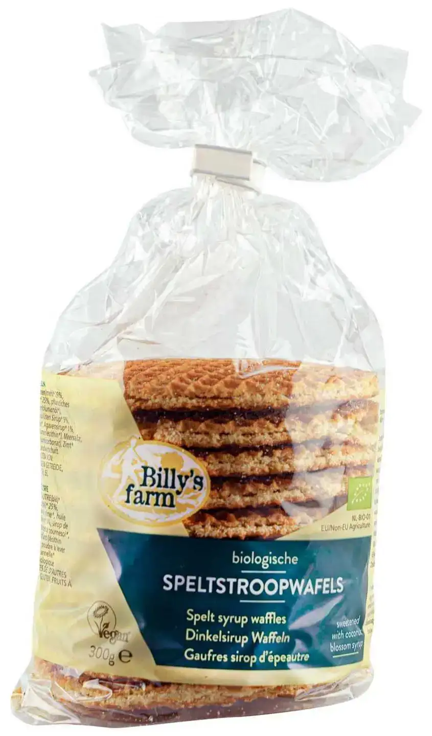 Spelt stroopwafels