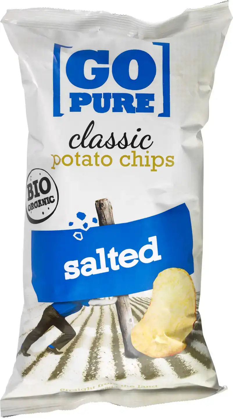 Classic chips gezouten