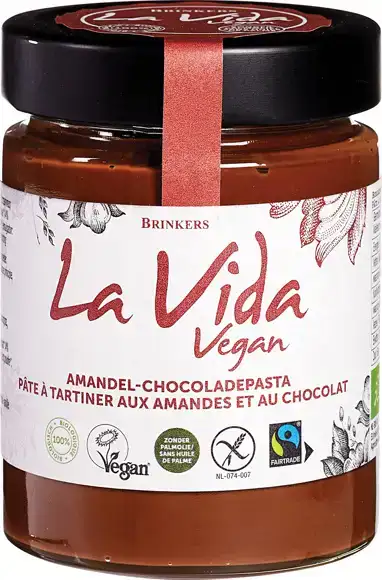 Amandel chocoladepasta