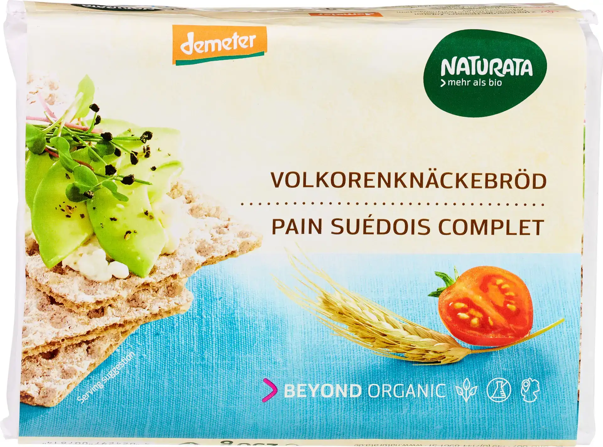 Knekkebrød volkoren rogge