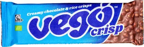 Vegan chocoladereep crisp
