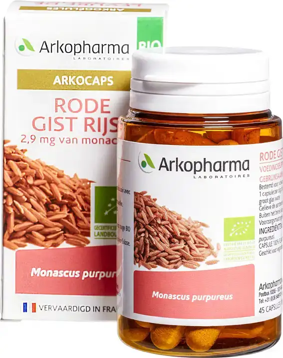 Rode gist rijst capsules