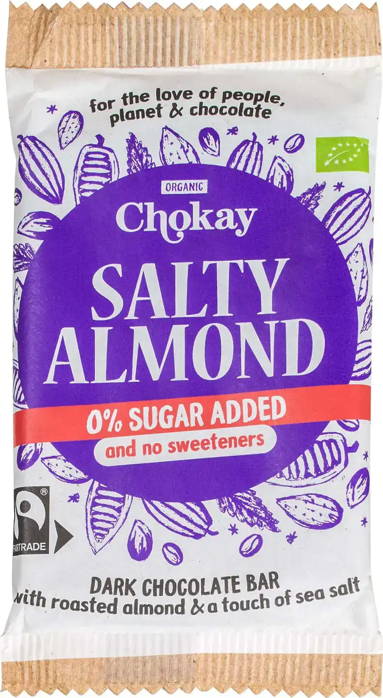 Pure chocoladereep salty almond