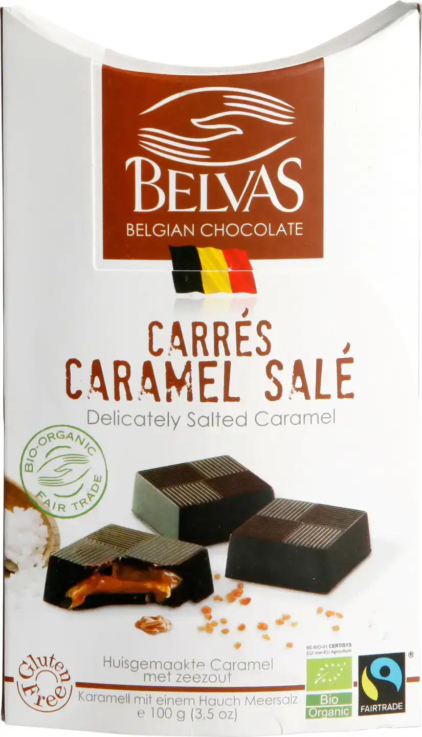 Chocoladebonbons salted caramel