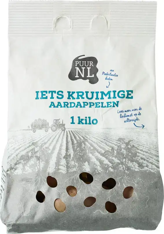 Iets kruimige aardappelen