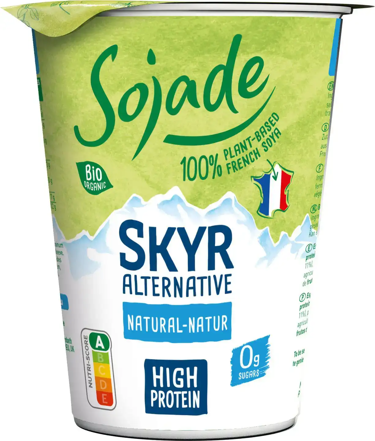 Plantaardige variatie op skyr naturel