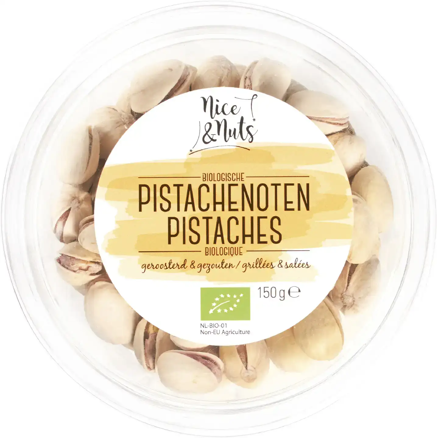 Geroosterde & gezouten pistachenoten