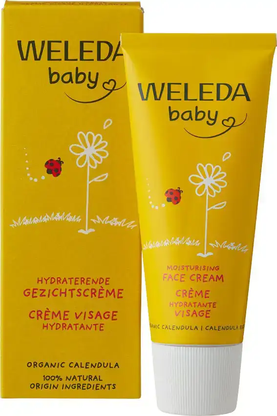 Baby gezichtscrème calendula