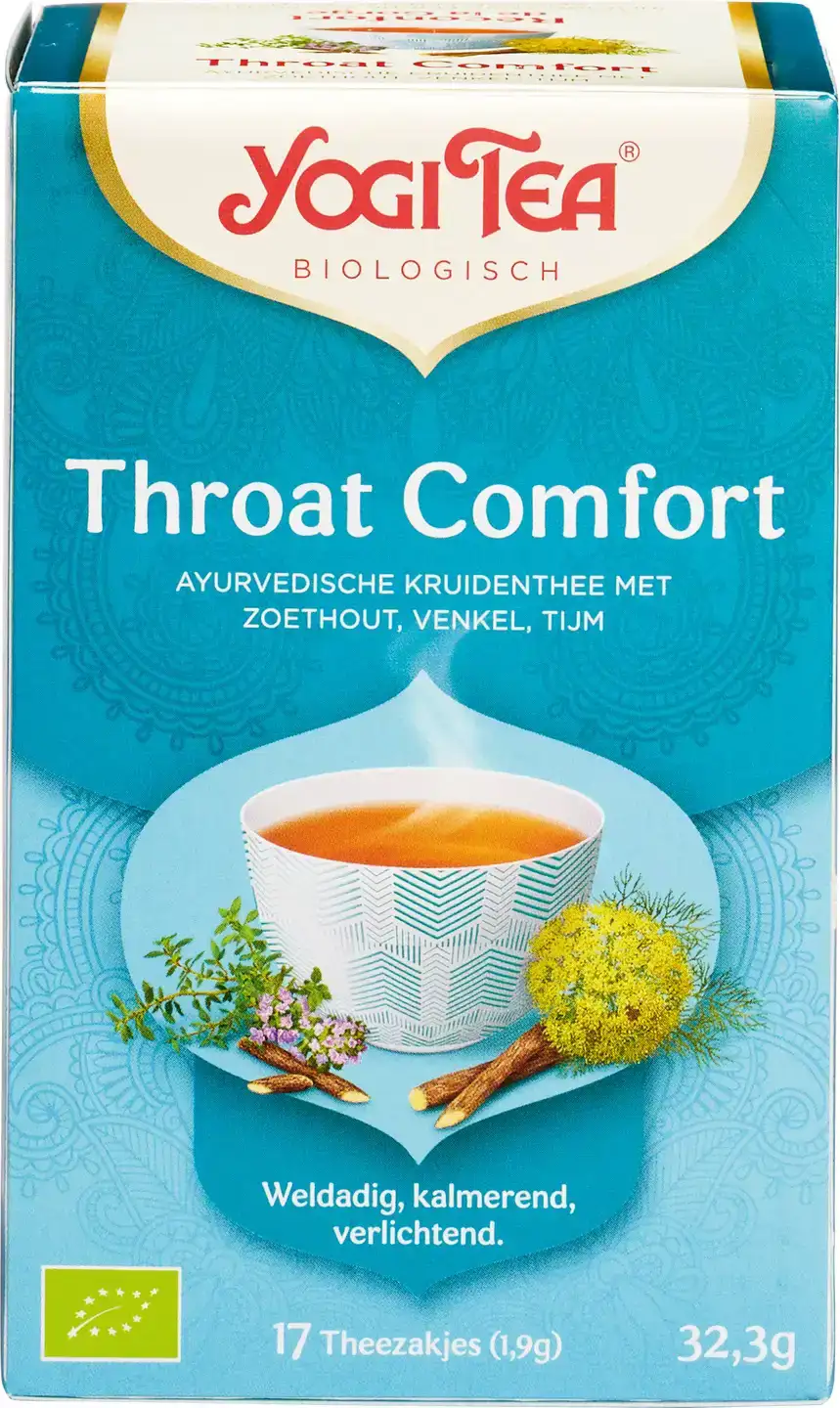 Kruidenthee throat comfort