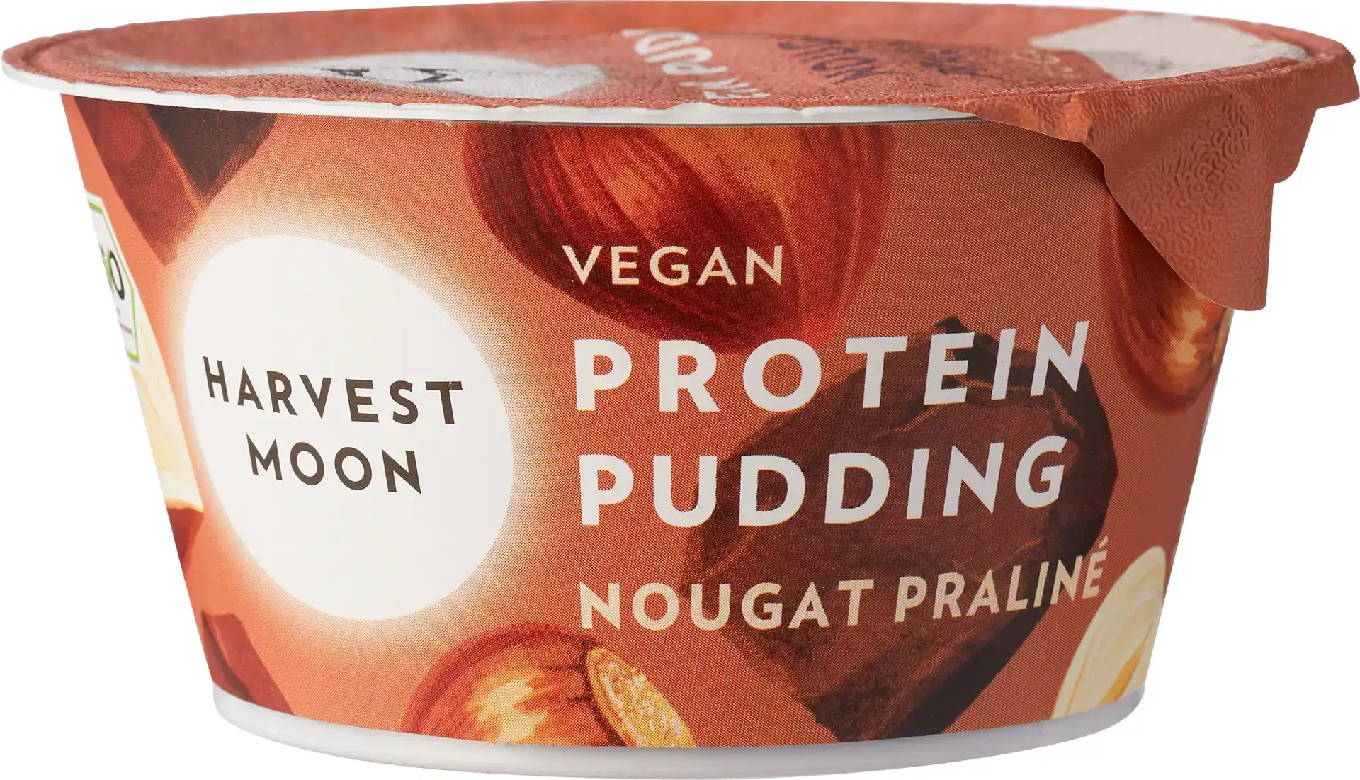 Vegan protein pudding nougat praliné