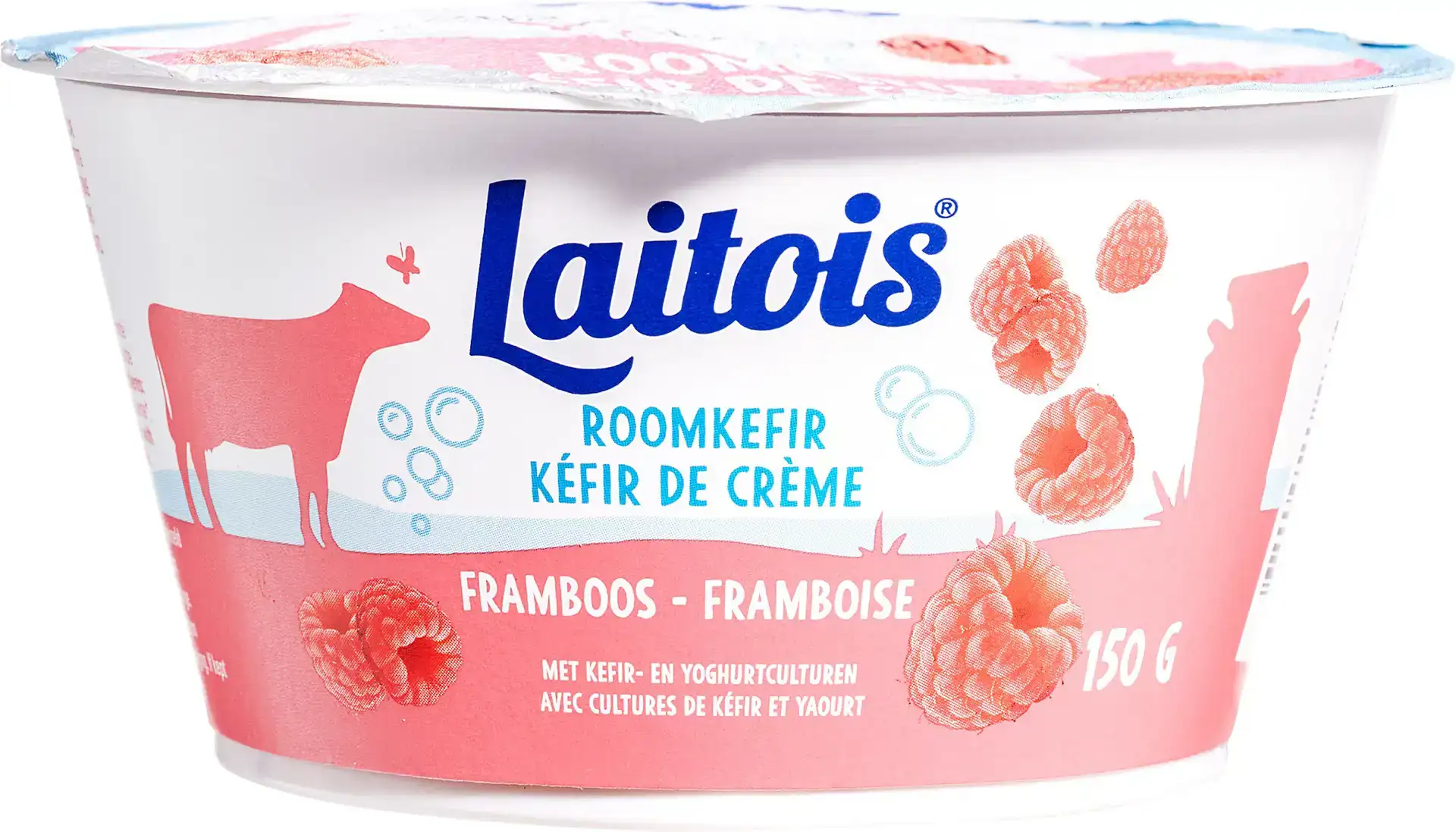 Roomkefir frambozen