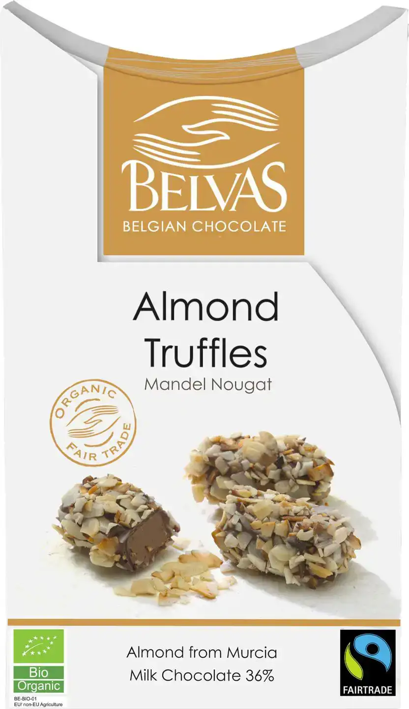 Chocoladetruffels amandel